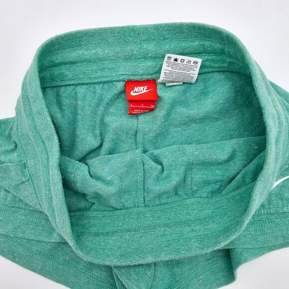 Nike Shorts Women's Small, Green, Lightweight Lounge, Cotton Blend - Picture 14 of 15